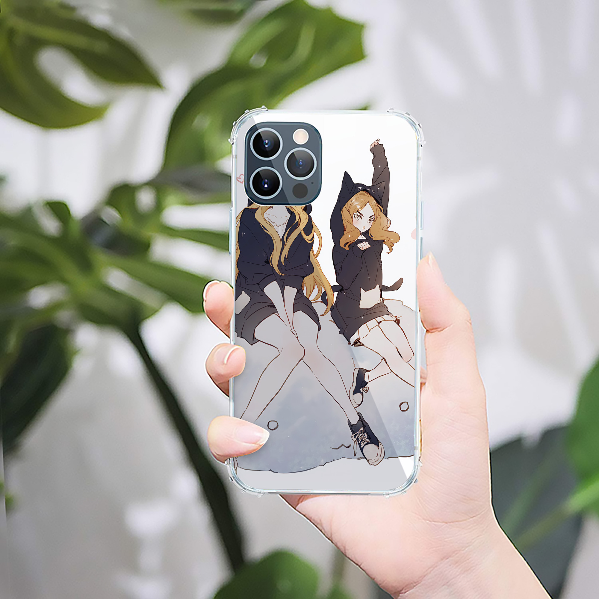 （画像用） ハイキュー!! Haikyu!! 【iPhone 12シリーズ対応】透明スマホケース（クリアソフトケース）
